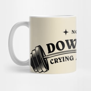 Now Im Down Bad Crying At The Gym TTPD Album Mug